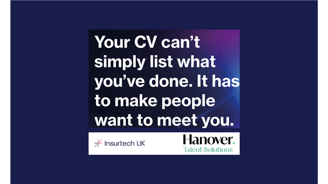 Insurance | Hanover Talent Presents: Your Executive CV Is Quietly Holding You Back — Let’s Fix That