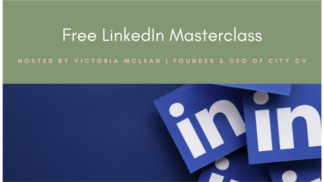 City CV LinkedIn webinar