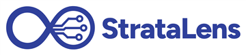 Stratalens Logo Hires White